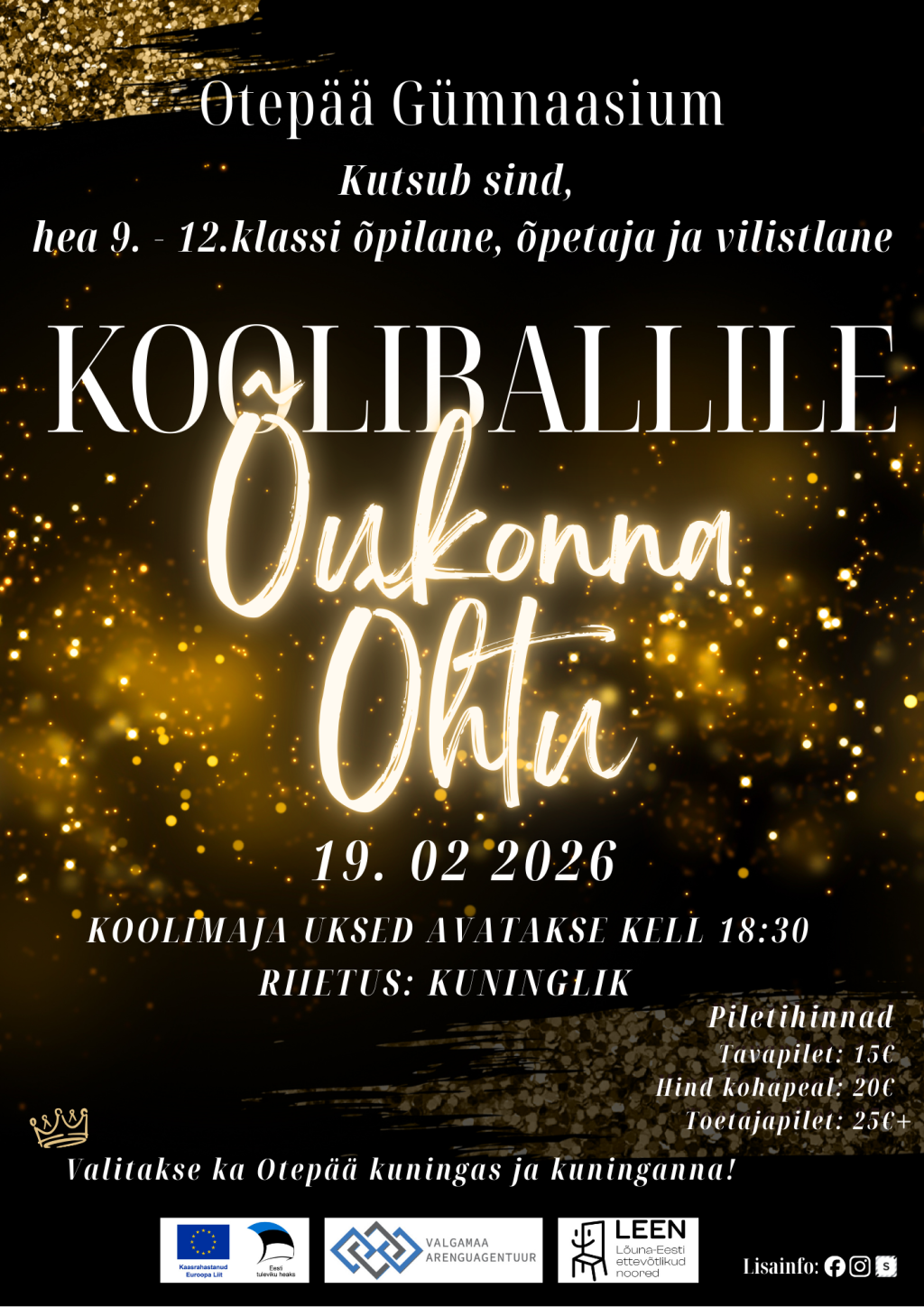Otepää Gümnaasiumi ball 19.02.2026