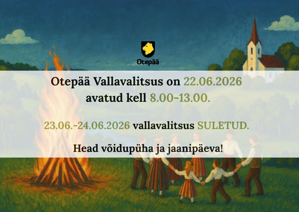 Lahtiolekuaeg võidupüha2026