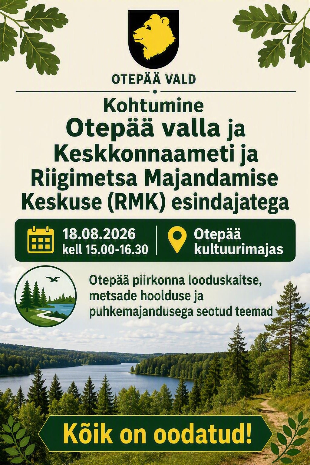 Kohtumine KA ja RMK18082026