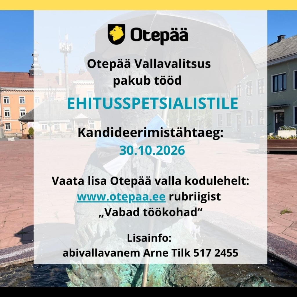 Ehitusspetsialisti töökuulutus30102026